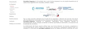 nueva página web 2.0 de diseño creativo para ingennya 2
