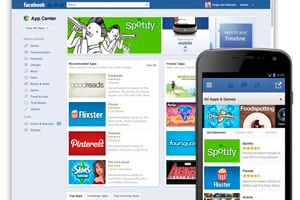 la nueva tienda de aplicaciones móviles y web de facebook, app center