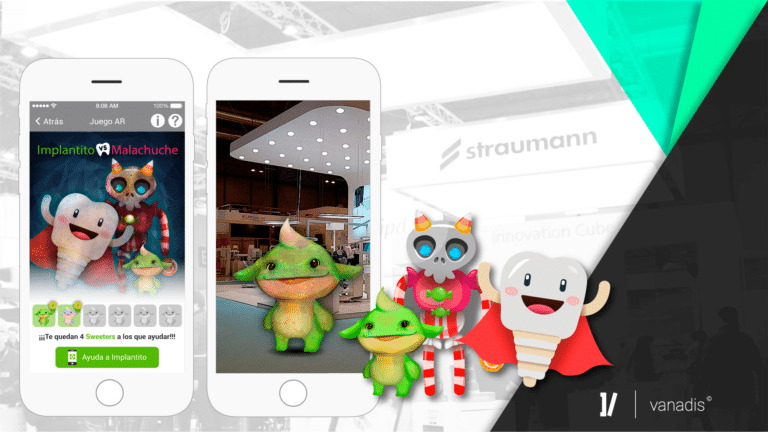 Vanadis desarrolla la app de gamificación para Straumann en Expodental 2018