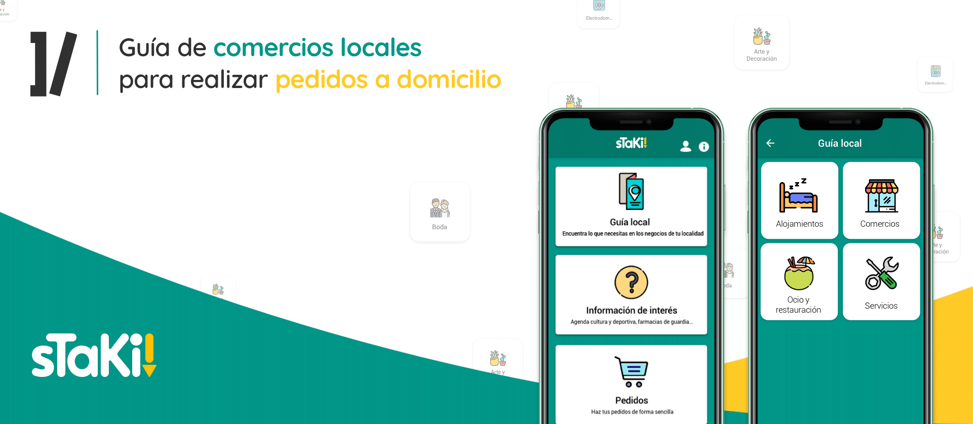 Staki App- Comercio local
